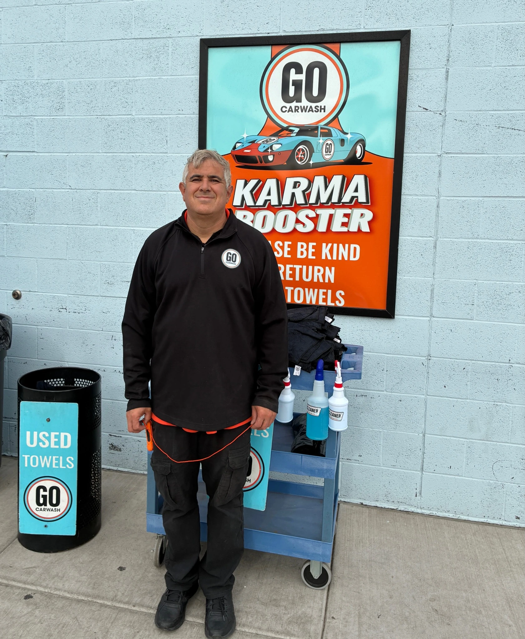 Troy at Go Car Wash