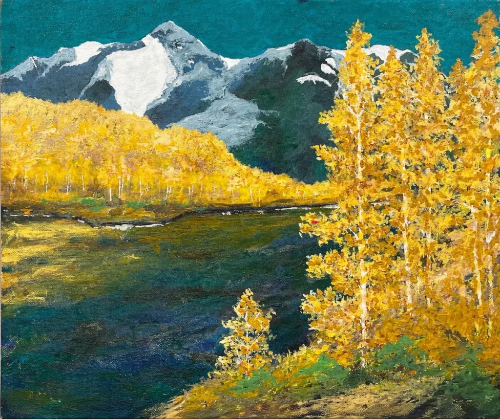 Fall at the Lake by Dan Devine