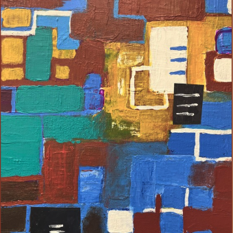 A painting entitled A Sense of Longing